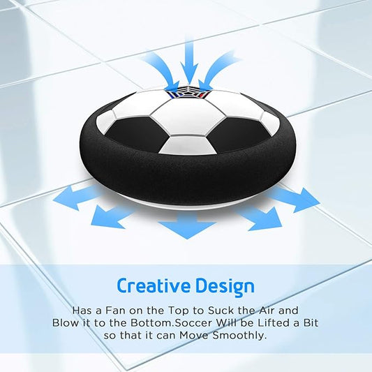 HoverBall™ – Indoor Football | Soft Bumper | LED Lights